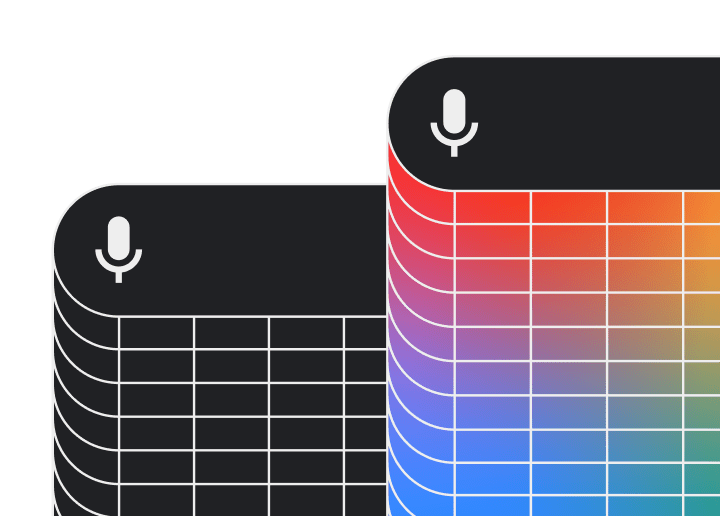 Speakers hero mobile dark